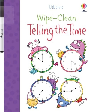 Greenwell, Jessica. Wipe-Clean Telling the Time. Usborne Books, 2025.