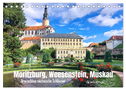 Moritzburg, Weesenstein, Muskau - Drei schöne sächsische Schlösser (Tischkalender 2024 DIN A5 quer), CALVENDO Monatskalender