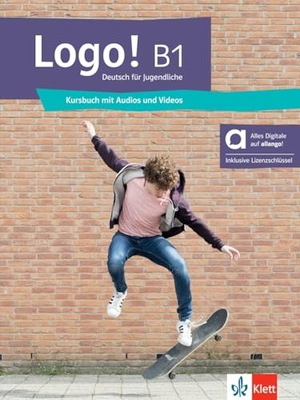 Fleer, Sarah / Mayr-Sieber, Tanja et al. Logo! B1 - Hybride Ausgabe allango. Kursbuch mit Audios und Videos inklusive Lizenzschlüssel allango (24 Monate) - Deutsch für Jugendliche. Kursbuch mit Audios und Videos inklusive Lizenzschlüssel allango (24 Monate). Klett Sprachen GmbH, 2026.