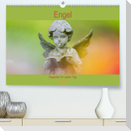 Engel - Begleiter für jeden Tag (Premium, hochwertiger DIN A2 Wandkalender 2023, Kunstdruck in Hochglanz)