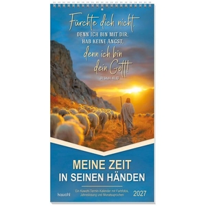 Meine Zeit in seinen Händen 2027 - Ein Kawohl-Termin-Kalender mit Farbfotos, Jahreslosung und Monatssprüchen. Kawohl Verlag GmbH, 2026.
