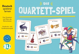 Das Quartett-Spiel - 132 Karten und Handreichung zum Download. Klett Sprachen GmbH, 2024.