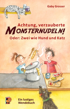 Grosser, Gaby. Achtung, verzauberte Monsternudeln! und: Achtung, Safari! - Ein Wendebuch. Leodoor Verlag, 2022.