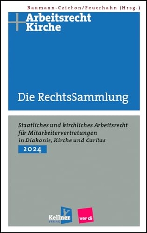 Baumann-Czichon, Bernhard. Die RechtsSammlung - Für Mitarbeitervertretungen in Kirche, Diakonie und Caritas. Kellner Klaus Verlag, 2025.