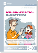 Ich-bin-fertig-Karten Allgemeinwissen Klassen 5-8
