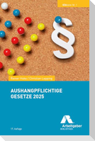 Aushangpflichtige Gesetze 2025