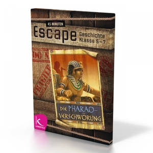 Hild, Roland / Marco Dräger. 45 Minuten Escape - Die Pharao-Verschwörung - Escape Game für den Geschichtsunterricht. Kallmeyer'sche Verlags-, 2021.