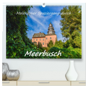 Malerischer Spaziergang durch Meerbusch (hochwertiger Premium Wandkalender 2025 DIN A2 quer), Kunstdruck in Hochglanz