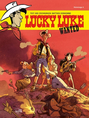 Bonhomme, Matthieu. Wanted - Eine Lucky-Luke-Hommage von Matthieu Bonhomme. Egmont Comic Collection, 2021.