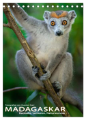MADAGASKAR: Baobabs, Lemuren, Naturwunder (Tischkalender 2024 DIN A5 hoch), CALVENDO Monatskalender