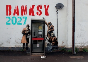 Banksy Kalender 2027 - Ausgewählte Bilder des Graffiti-Künstlers. Kunstkalender Streetart Wandkalender. Edition Lempertz, 2026.