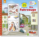 Magnetbuch Die Fahrzeuge mit 24 Magneten
