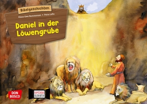 Nommensen, Klaus-Uwe. Daniel in der Löwengrube. Kamishibai Bildkartenset. - Entdecken - Erzählen - Begreifen: Kinderbibelgeschichten.. Don Bosco Medien GmbH, 2017.