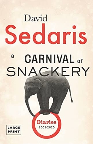 Sedaris, David. Carnival of Snackery - Diaries (2003-2020). Hachette Book Group, 2021.