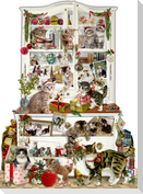 Wand-Adventskalender - Katzen im Advent