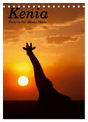 Kenia, Tiere in der Masai Mara (Tischkalender 2025 DIN A5 hoch), CALVENDO Monatskalender