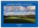 Landschaften rund um Marienheide (Tischkalender 2024 DIN A5 quer), CALVENDO Monatskalender