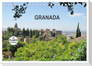 Granada (Tischkalender 2025 DIN A5 quer), CALVENDO Monatskalender
