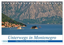 Unterwegs in Montenegro (Tischkalender 2024 DIN A5 quer), CALVENDO Monatskalender