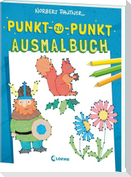 Punkt-zu-Punkt-Ausmalbuch (blau)