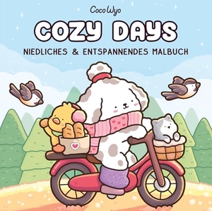 Wyo, Coco. Cozy Days - Malbuch für Erwachsene, Teenager und Kinder (Cozy Spaces Coloring). Adrian Wimmelbuchverlag, 2025.