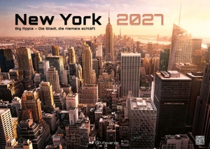 GP-Fever. de (Hrsg.). New York - die Stadt, die niemals schläft - 2027 - Kalender DIN A2 - Der Wandkalender mit den schönsten Motiven New Yorks für das Jahr 2027 im extragroßen Format DIN A2 (ca. 60 x 42 cm)!. GP-Fever.de, 2026.
