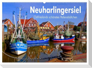 Neuharlingersiel - Ostfrieslands schönstes Hafenstädtchen (Wandkalender 2025 DIN A2 quer), CALVENDO Monatskalender
