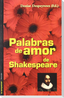 Palabras de amor de Shakespeare