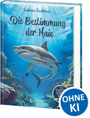 Giebken, Sabine. Das geheime Leben der Tiere (Meer) - Die Bestimmung der Haie - Erlebe die Tierwelt des Meeres wie noch nie zuvor und entdecke die Geheimnisse der Haie! - Für Kinder ab 8 Jahren. Loewe Verlag GmbH, 2026.