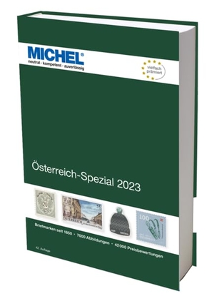 Michel-Redaktion (Hrsg.). Österreich-Spezial 2023. Schwaneberger Verlag GmbH, 2022.
