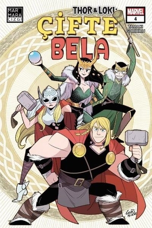 Tamaki, Mariko. Thor ve Loki - Cifte Bela 4. Marmara Cizgi Yayin Dagitim, 2022.