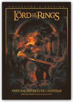 Lord of the Rings - Der Herr der Ringe - A3-Deluxe-Posterkalender 2027 - Original Danilo-Kalender [Mehrsprachig] [Kalender]. Flechsig Verlag, 2026.