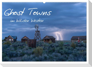 Ghost Towns im Wilden Westen (Wandkalender 2025 DIN A2 quer), CALVENDO Monatskalender