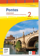 Pontes Gesamtband 2. Arbeitsheft mit Mediensammlung und Vokabeltrainer 2. Lernjahr