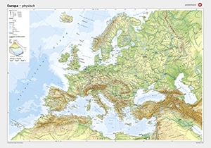 Posterkarten Geographie: Europa: physisch. Westermann Lernwelten, 1997.