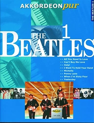Kölz, Hans-Günther. The Beatles 1 - "Akkordeon pur" bietet Spezialarrangements im mittleren Schwierigkeitsgrad. Musikverlag Holzschuh, 2004.