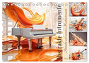 Abstrakte Instrumente (Tischkalender 2024 DIN A5 quer), CALVENDO Monatskalender