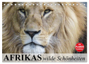 Afrikas wilde Schönheiten (Tischkalender 2024 DIN A5 quer), CALVENDO Monatskalender