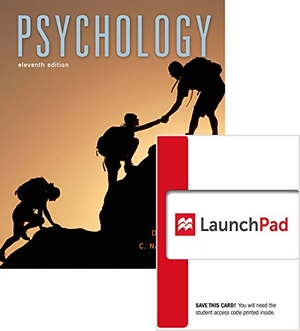 Myers, David G / C Nathan Dewall. Psychology & Launchpad (Six Month Access). Worth Publishers, 2016.