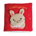Mein Kuschel-Klappen-Stoffbuch. Welches Tier siehst du hier? Lieblingstiere