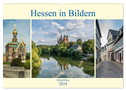 Hessen in Bildern (Wandkalender 2024 DIN A2 quer), CALVENDO Monatskalender
