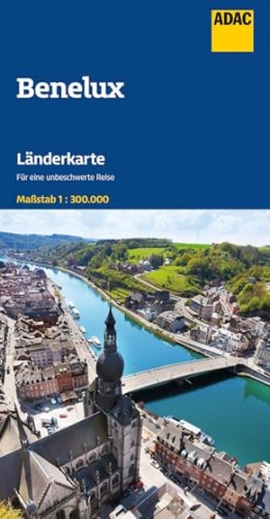 ADAC Länderkarte Benelux 1:300.000 - Belgien, Niederlande, Luxemburg. ADAC, 2026.