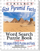 Circle It, Giza Pyramid Facts, Word Search, Puzzle Book
