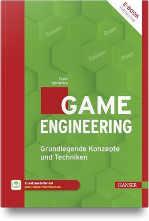 Dopatka, Frank. Game Engineering - Grundlegende Konzepte und Techniken. Hanser Fachbuchverlag, 2026.