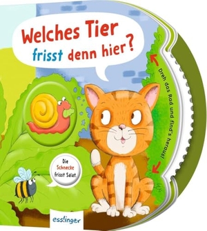 Kiel, Anja. Dreh das Rad und find´s heraus!: Welches Tier frisst denn hier? - Das perfekte Geschenk für kleine Tierfeunde ab 18 Monaten. Esslinger Verlag, 2025.