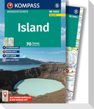 KOMPASS Wanderführer Island, 70 Touren mit Extra-Tourenkarte