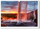 Waterfalls of Iceland (Wall Calendar 2024 DIN A3 landscape), CALVENDO 12 Month Wall Calendar
