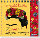 Frida Kahlo Postkartenkalender 2027 - I paint my own reality