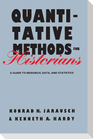 Quantitative Methods for Historians