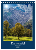 Karwendel - Hinterriss-Eng (Tischkalender 2025 DIN A5 hoch), CALVENDO Monatskalender